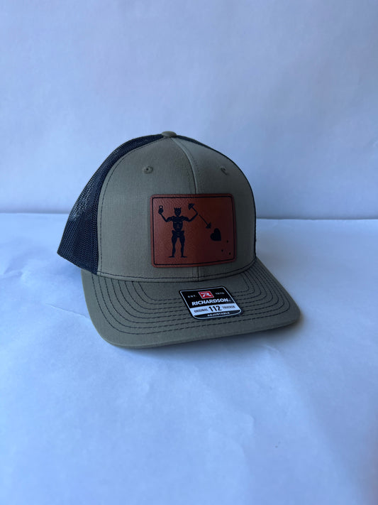 Leather patch Richardson hats - BFP OG logo